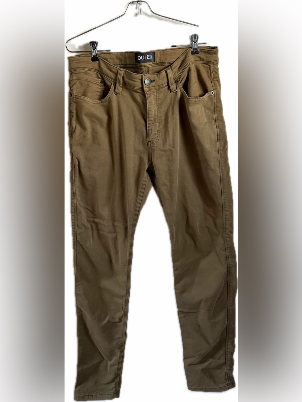Men’s DUER Slim Fit Pants Brown